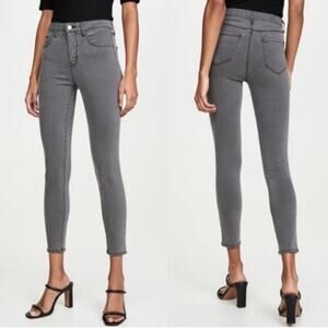 L’Agence Margot Jeans High Rise Skinny Jean grey cast iron 25